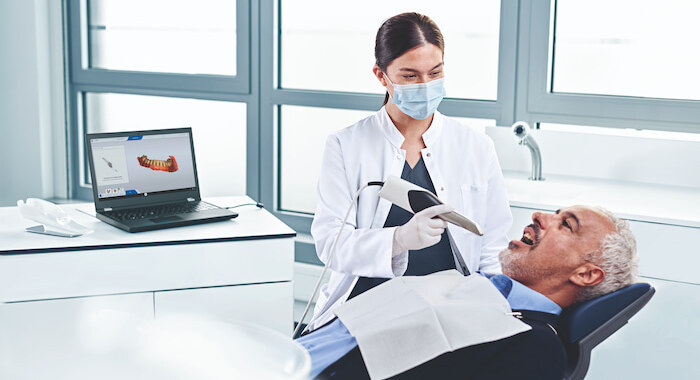 primescan connect dentist a scanning